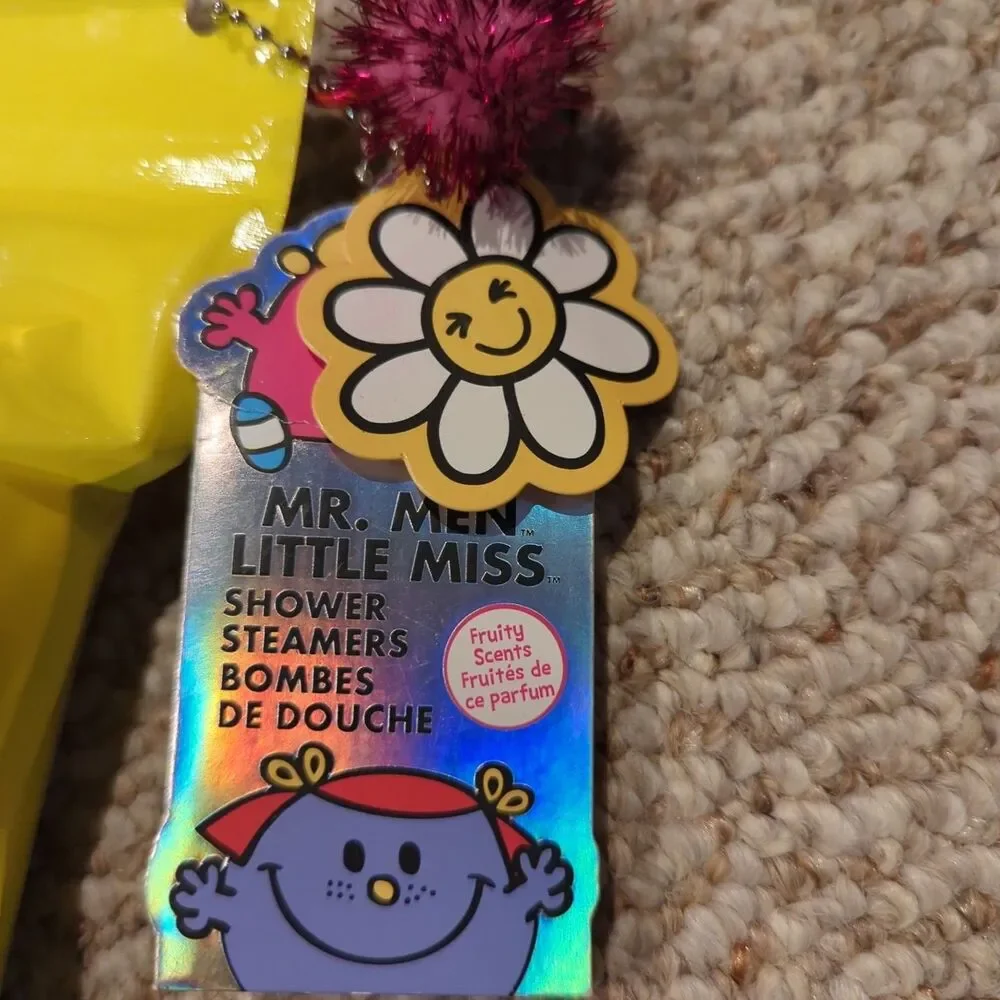 Mr. Men Little Miss Shower Steamers Bath Beauty Fruity Sanrio